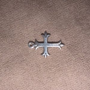 James Avery Fleuree Cross Charm